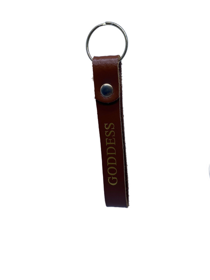 Custom Leather Keyring