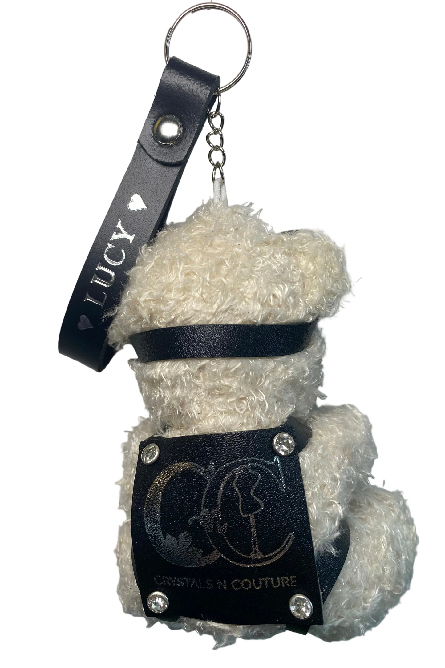 Personalised Mini K Bear Keyring